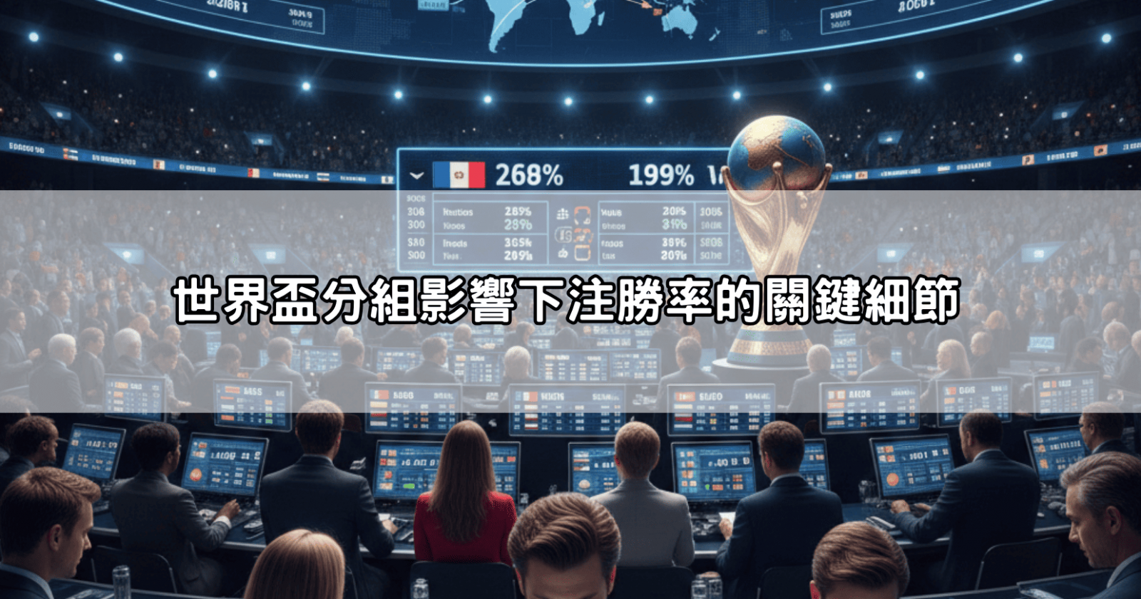 世界盃分組影響下注勝率的關鍵細節